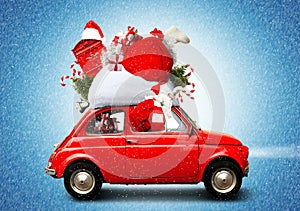 Christmas car