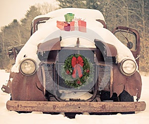 Christmas Car Card photo