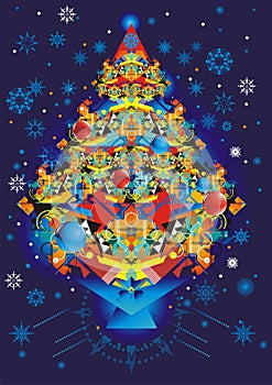 Christmas card design