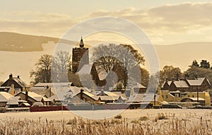Christmas card scene, Moffat, Scotland