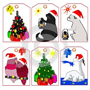 Christmas cards for christamas gifts