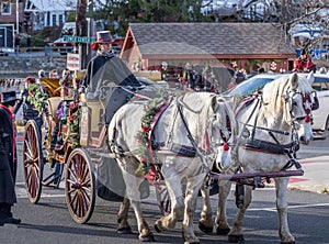 Christmas Carriage ride in Clinton NJ