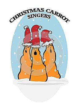 Christmas Carrot Singers