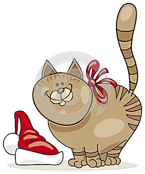 Christmas cat