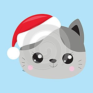CHRISTMAS CAT HAT SIDE 08