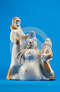 Christmas ceramics figurines