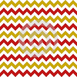 Christmas chevron seamless pattern