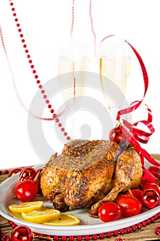 Christmas chicken