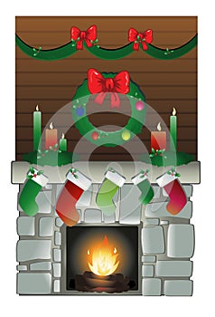 Christmas chimney