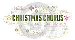 Christmas Chorus word cloud