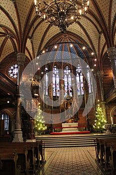 Christmas church in Lund