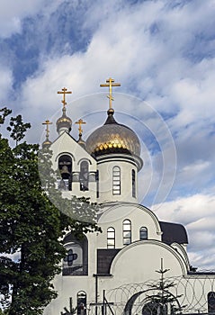 Christmas church in Nemchinovka 6