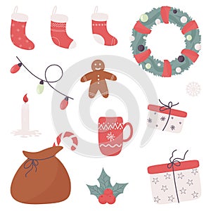 christmas clip art set