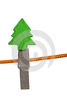 Christmas clothespin on line