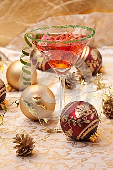 Christmas cocktail