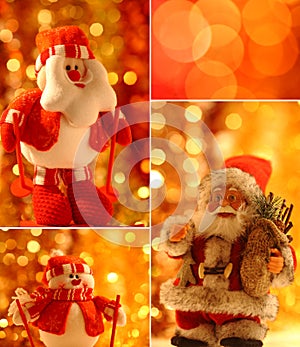 Christmas collage