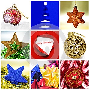 Christmas collage