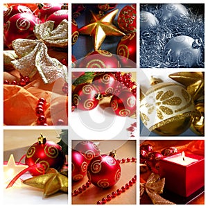 Christmas collage