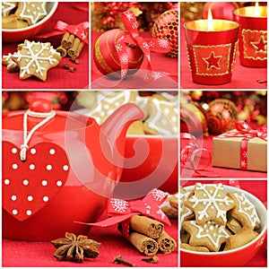 Christmas collage