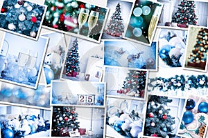 Christmas collage