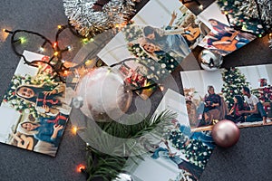 Christmas collage, Christmas photos and decor