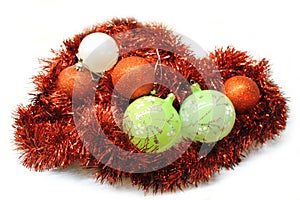 Christmas colorful decorations photo