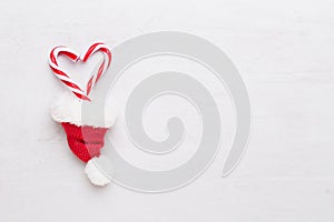 Christmas composition. Gifts, stars decorations on white background. Christmas, winter, new year concept. Flat lay, top view,