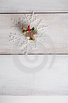Christmas concept with winter decorations