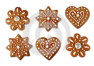 Christmas cookie gingerbreads photo