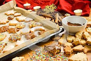 Christmas cookies decoration