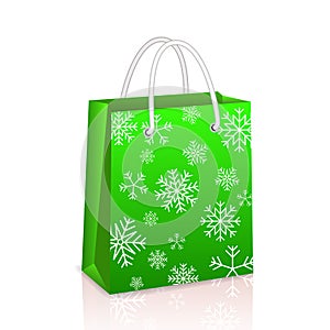 Christmas Creen Shopping Bag