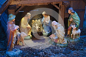 Christmas crib