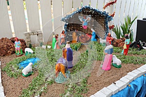 Christmas crib at Our Lady of the Immaculate Conception Church - Goa churches - Goa tourism - India travel - religious tour