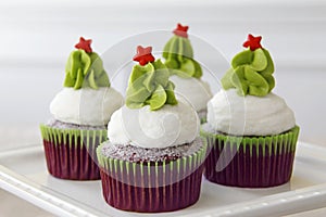 Christmas cupcakes