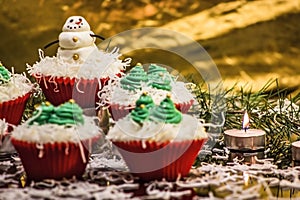 Christmas Cupcakes