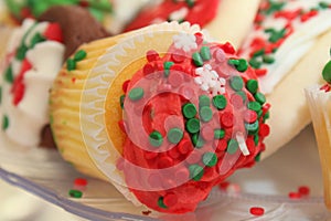 Christmas cupcakes