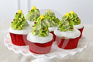 Christmas cupcakes