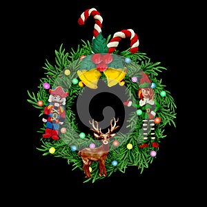 Christmas 3D Greeting card frame