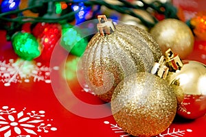 Christmas decor background