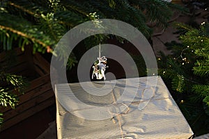 CHRISTMAS DECORATED PLACED AT TAIN STATION