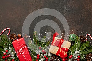 Christmas decoration background