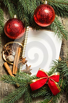 Christmas decoration background