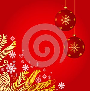 Christmas decoration background