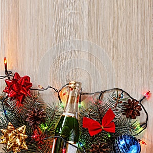 Christmas, decoration, background, holiday, New Year