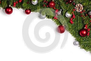 Christmas decoration frame