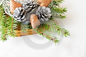 Christmas decoration frame