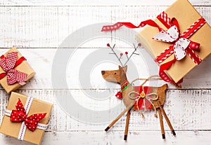 Christmas decoration and gift boxes