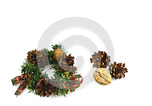 Christmas decoration, Christmas, landscape, red