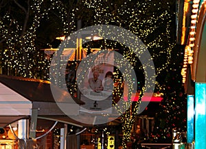 The Farmers Market at Christmas time, Los Angeles, USA