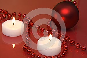 Christmas decoration red